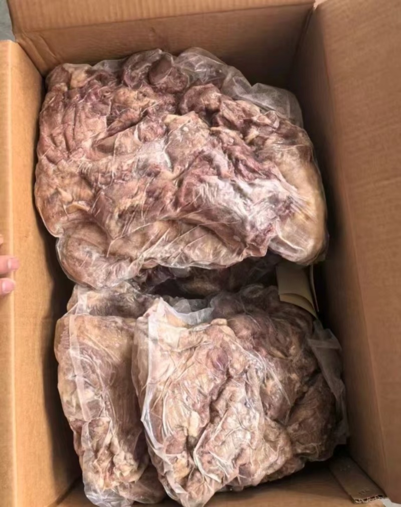 济南历城去皮熟羊肉新货资质齐全货量大日期新按要求分拣打包