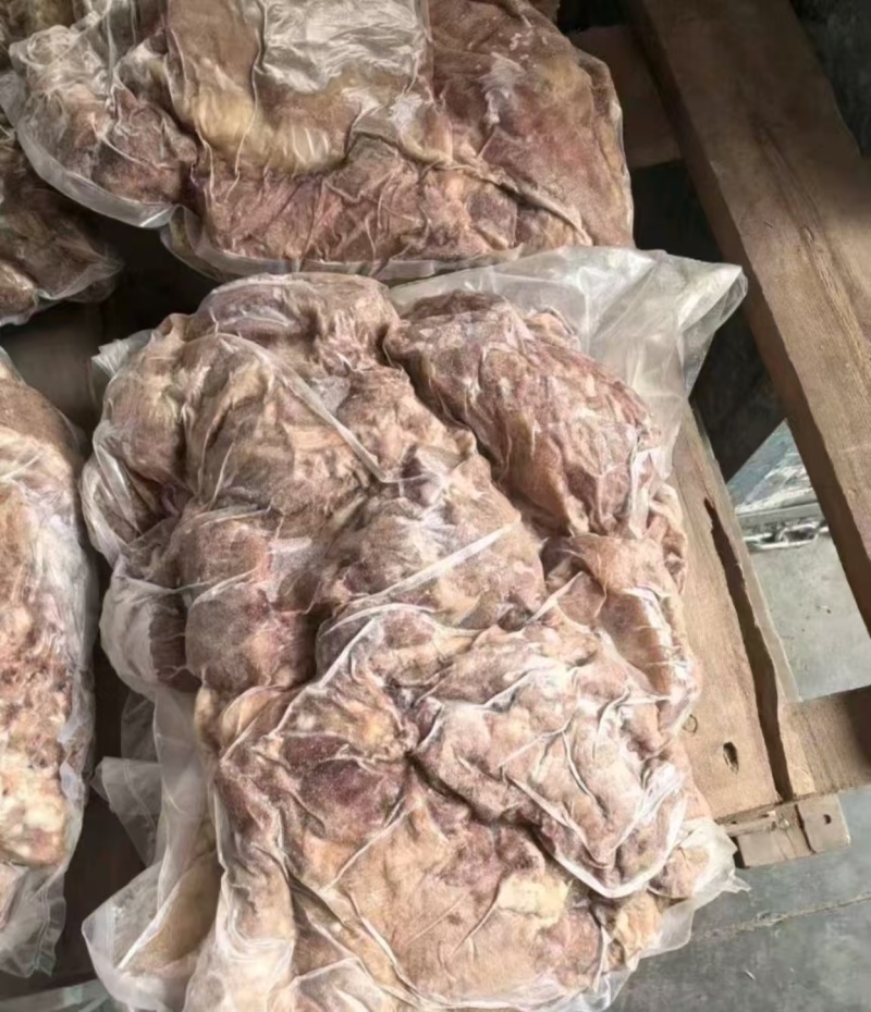 济南历城去皮熟羊肉新货资质齐全货量大日期新按要求分拣打包