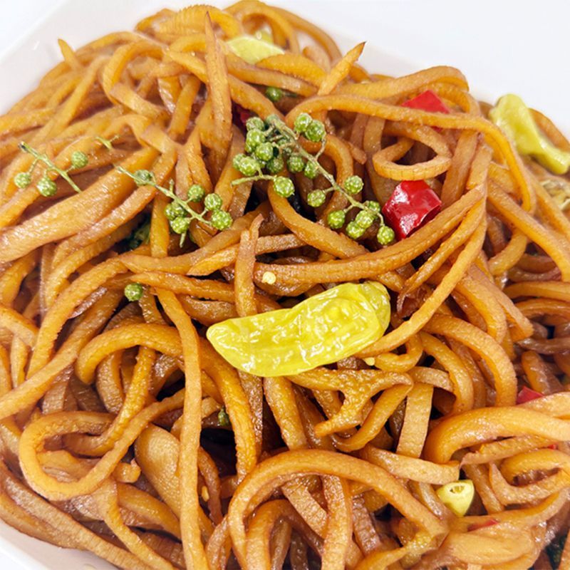 【卤味】藤椒猪皮丝，一件代发，量大从优，欢迎您的光临！