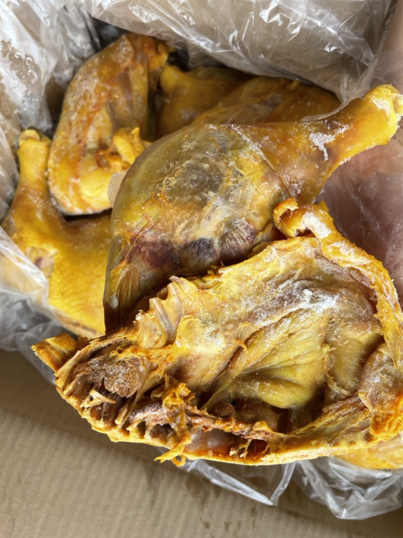 全熟盐焗鸡腿味道香皮脆肉嫩摆摊餐饮食材批发