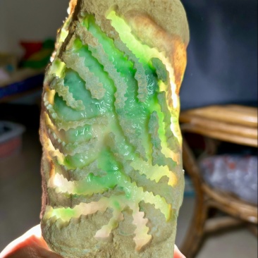 翡翠手镯料