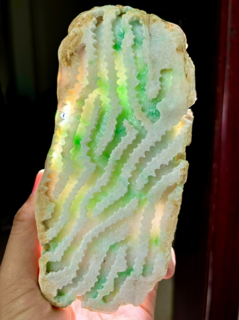 翡翠手镯料