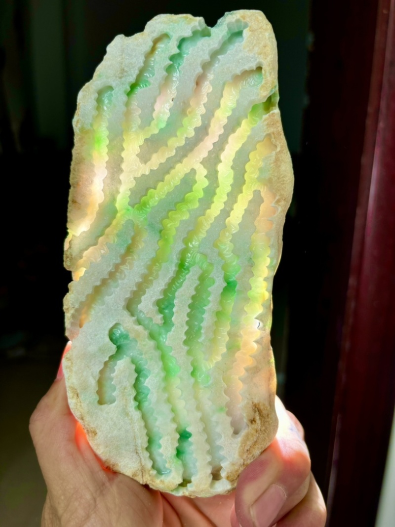 翡翠手镯料