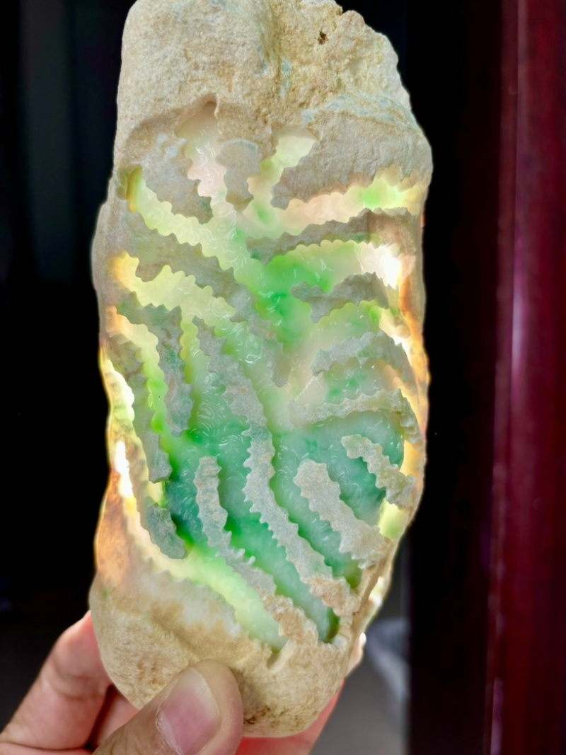 翡翠手镯料