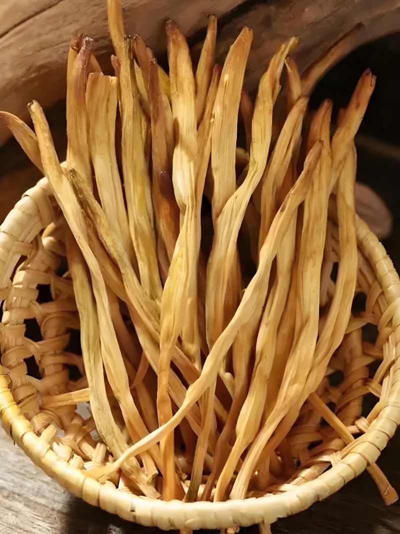 精品黄花菜，农家源头菜，自然晒干