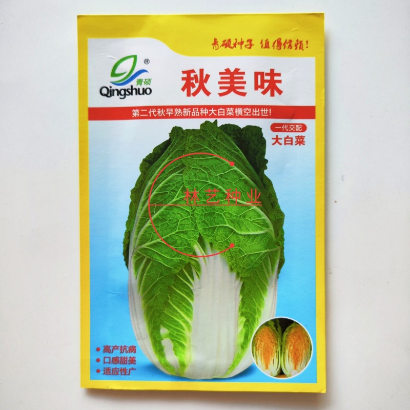 秋美味黄心大白菜种子高产抗抽苔南韩春秋两季农用大田种蔬菜