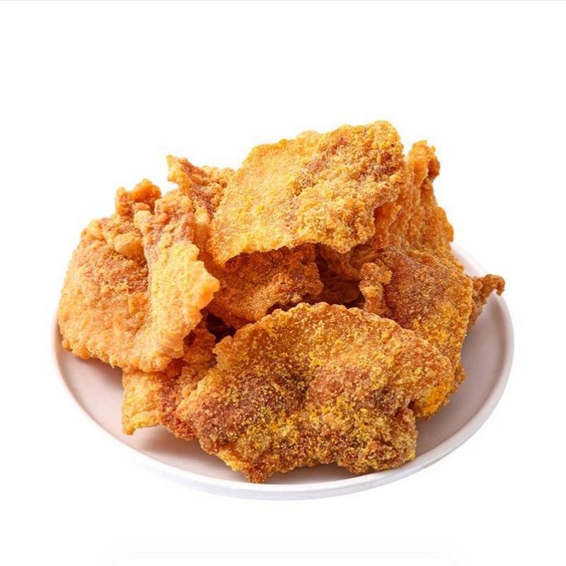 酥脆猪油渣网红麻辣肉脂渣油炸即食脆皮五花肉青岛特产解馋小零食