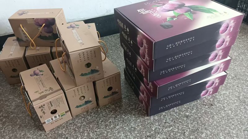 浙江嵊州桃形李，书圣王羲之故居特产，清脆爽口