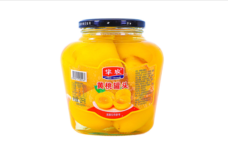 125克大瓶黄桃罐头橘子罐头
