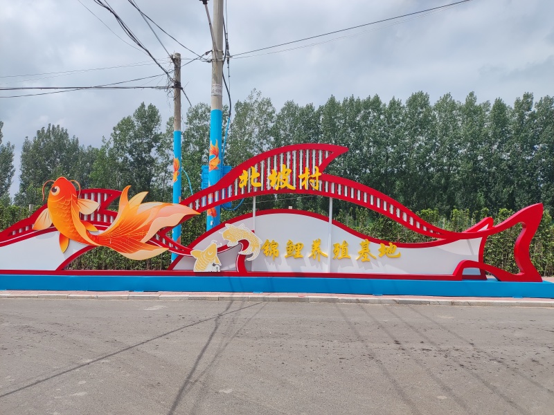 红草.锦鲤