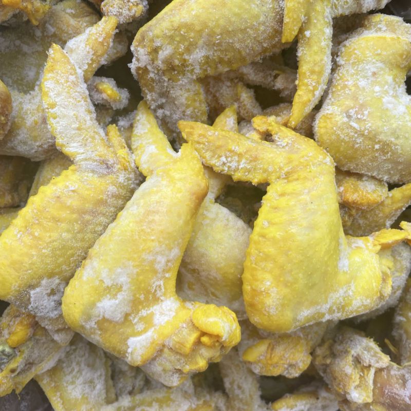 半成品盐焗鸡翅加工餐饮商用批发整箱卤菜店