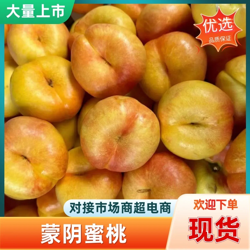 蒙阴蜜桃黄油桃红油桃油蟠桃毛蟠桃水蜜桃各种品种