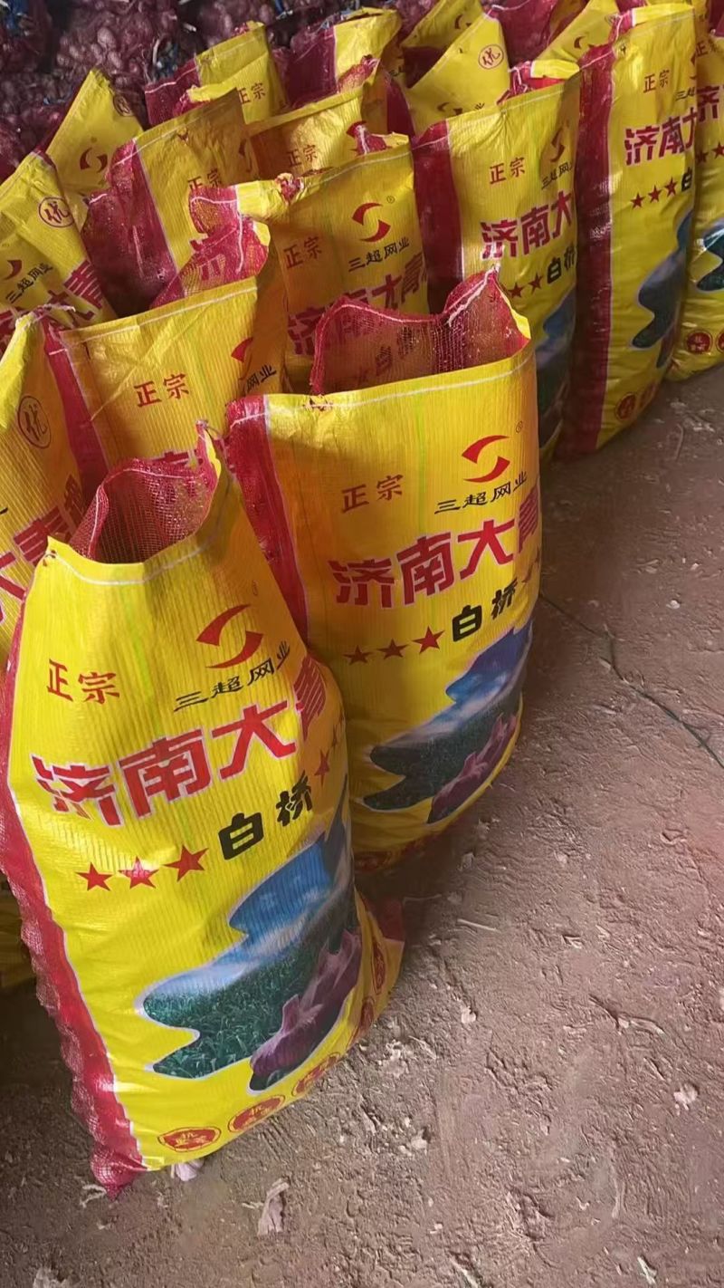 自家种植手挑手捡大蒜头，普通包装，皮厚红，个大均匀，