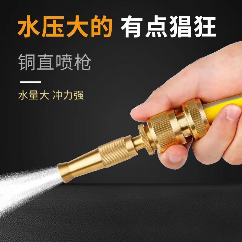 浇花喷头水枪套装园林浇菜水管喷水洒水淋喷雾器花洒洗车