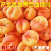 河南精品蟠桃自家桃园新鲜脆桃水果开园上市口感香甜软糯