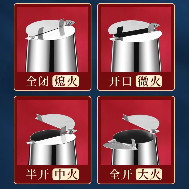 正宗老北京木炭火锅纯特厚铜锅不锈钢仿老式紫铜色碳涮羊肉锅