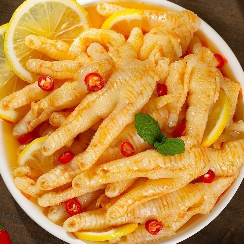 柠檬无骨鸡爪，蒜蓉鸡爪，量大从优，欢迎您的光临！
