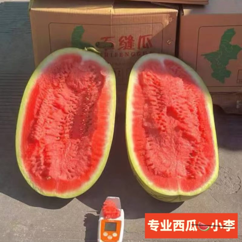 石头硒砂瓜，产地一手货源，品质优，口感甜，量大从优