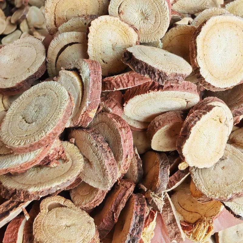 甘草片香料大片甘草小片58丁光果甘草药材养殖红皮甘草片