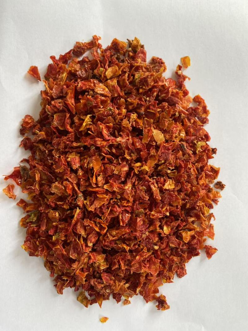 山东精品脱水蔬菜番茄碎一手货源农副产品可视频看货