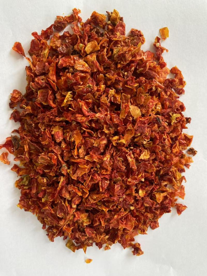 山东精品脱水蔬菜番茄碎一手货源农副产品可视频看货