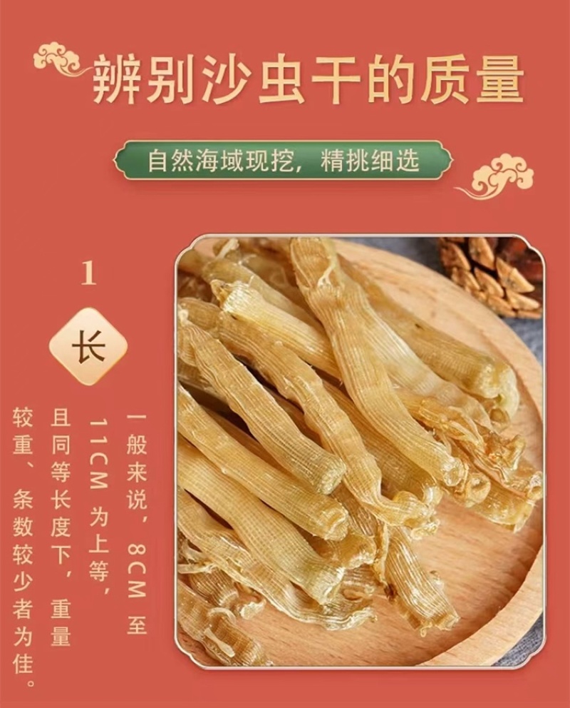 广西北海黄沙虫干煲汤煮粥