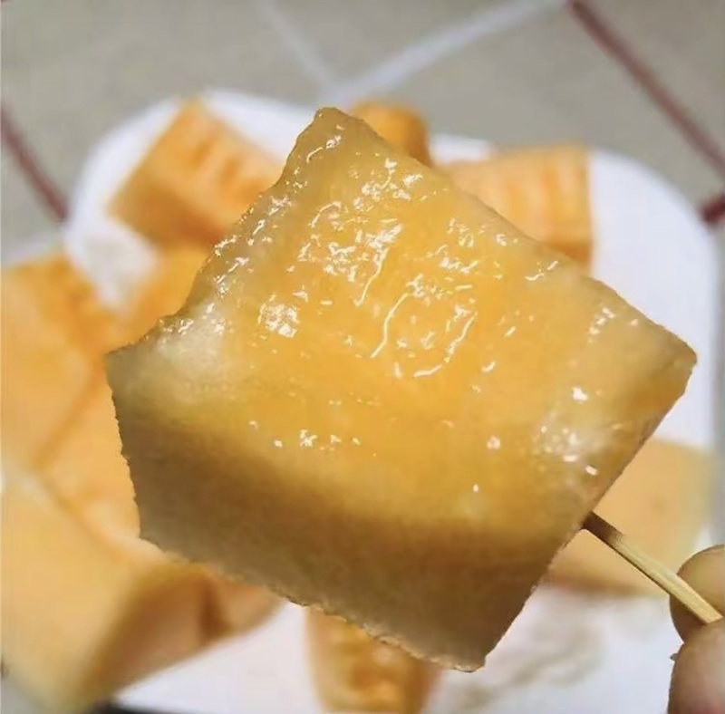 甘肃晓密25哈密瓜，皮薄多汁清甜爆汁品质保证！