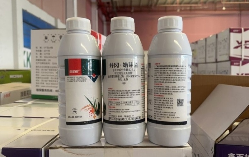 12.5%井冈蜡芽菌水剂老牌子水稻纹枯病专用井冈蜡芽菌