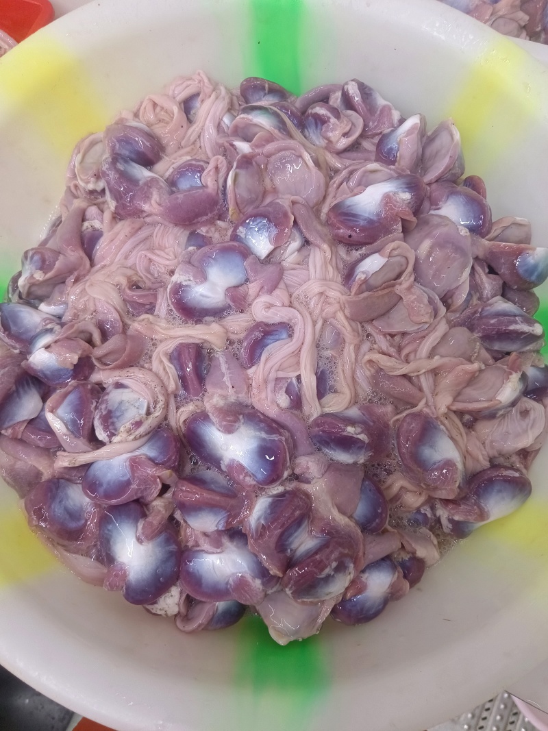 新鲜现杀冷冻鸭胗鸭肫鸭肾