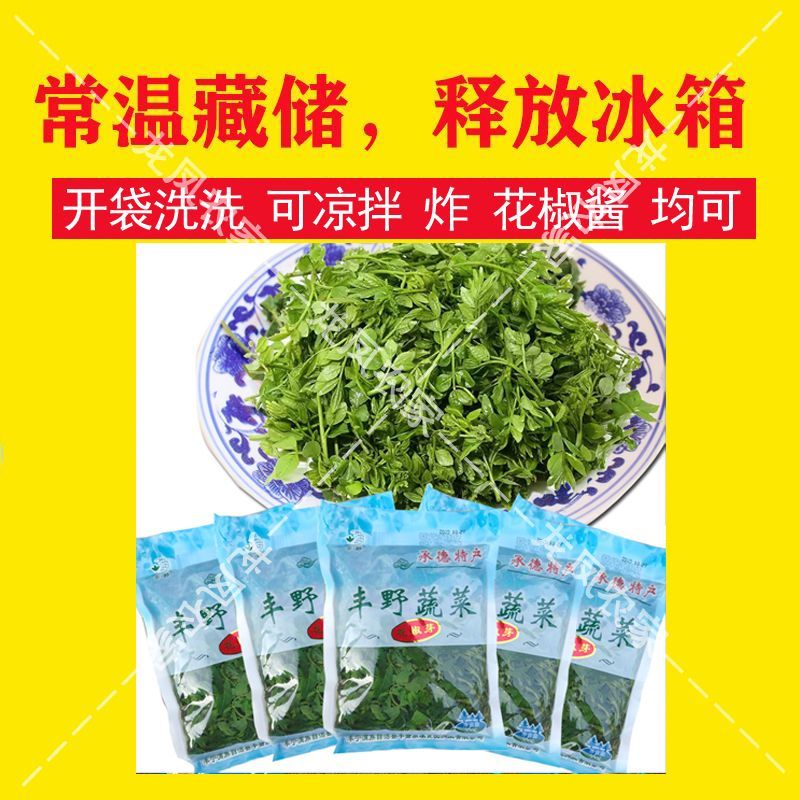 花椒芽非新鲜花椒叶花椒芽山野菜凉拌花椒芽袋装保鲜含水300G