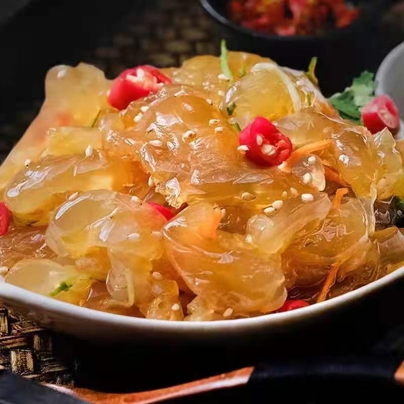 【大包装】海蜇头开袋即食无沙优质海蜇凉拌菜新鲜下酒菜爽脆批发