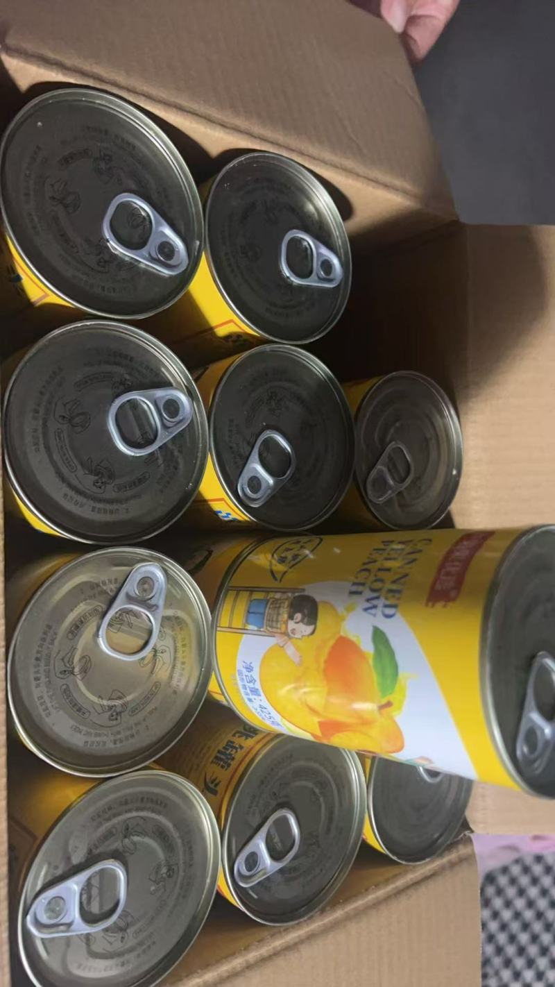 新黄桃425克罐头