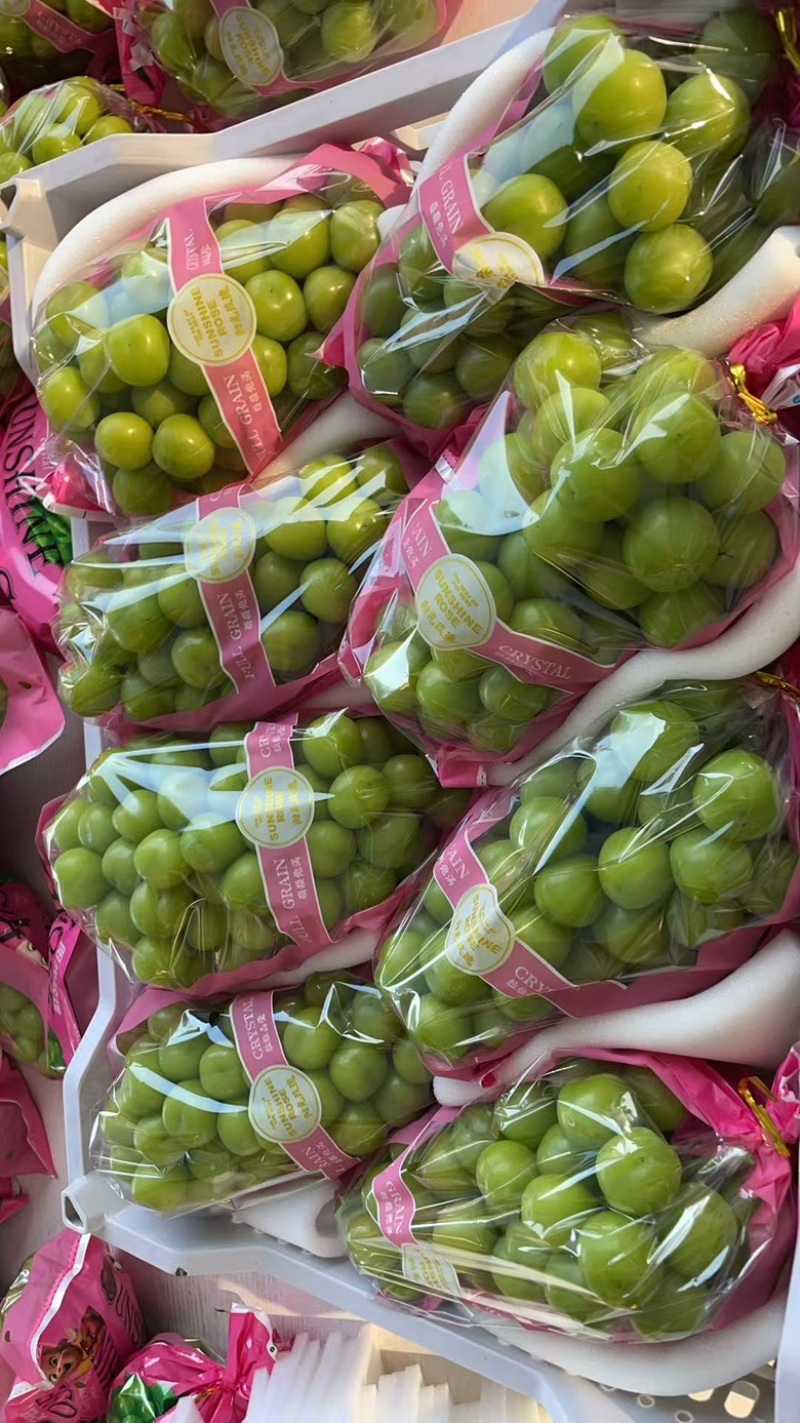 大串精品阳光玫瑰，产地直销