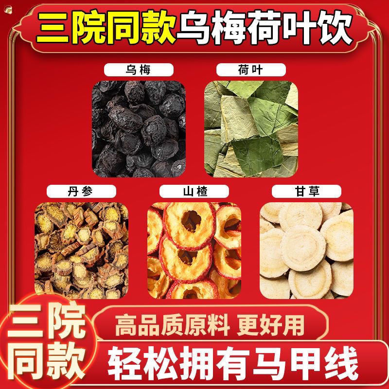 杭州乌梅汤2.0杭三院乌梅汤乌梅荷叶甘草丹参山楂独立茶包酸梅