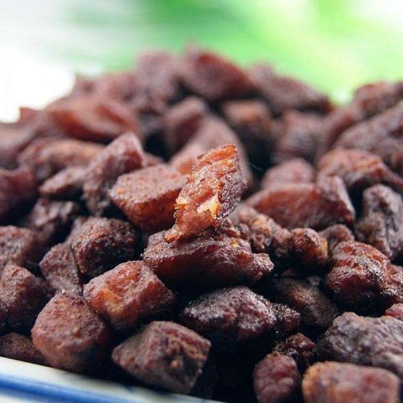 贵州特产小吃脆哨贵阳脆哨媲美丁家肥肉脆哨猪肉油渣软哨包