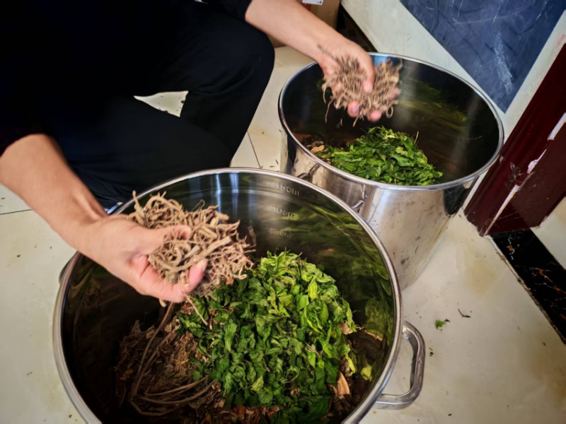 草本洗发水，防脱发套装，手工制作