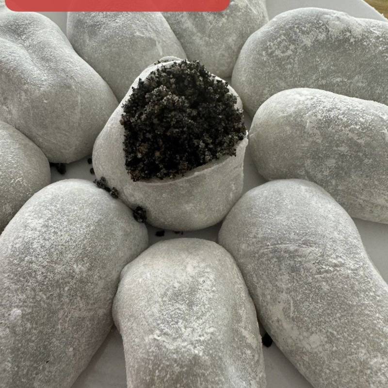 广西灵山特产纯手工纯糯米豆糠糍粑籺美味可口(偏远地区慎拍)