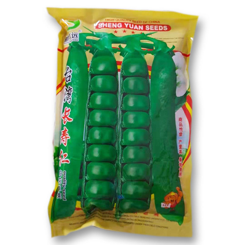农业部登记长寿仁豌豆种子高架甜脆豌豌豆种子