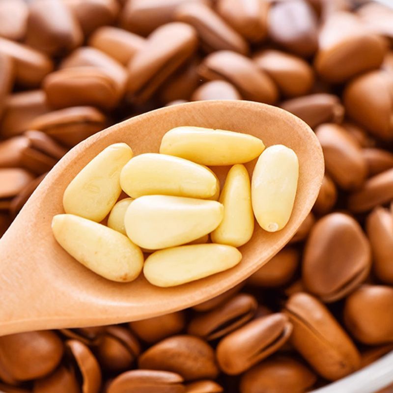 东北松子新货开口松子手剥特产批发炒货坚果干果年货零食大礼