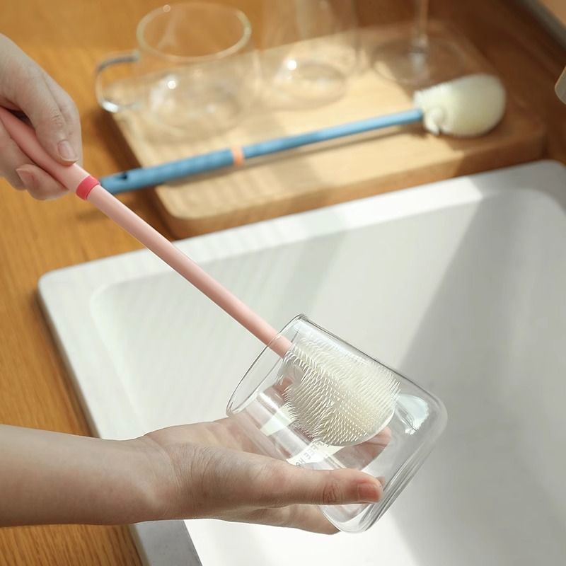 杯刷清洁长柄小刷子水杯破壁机专用清洗缝隙刷玻璃杯奶瓶刷子家用