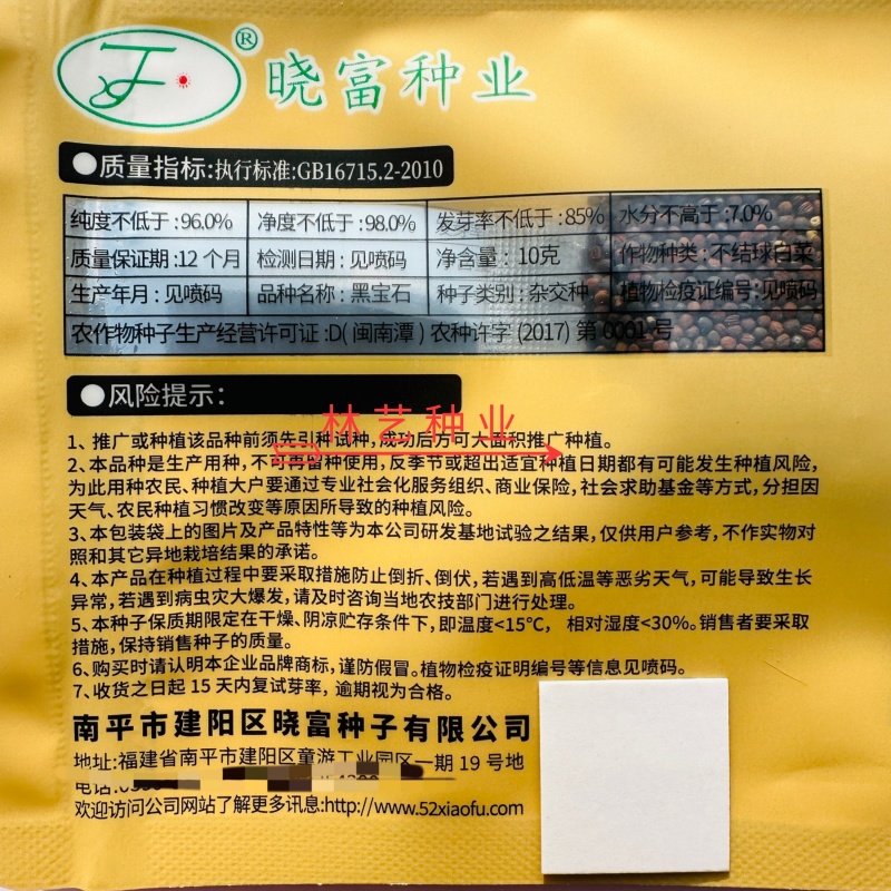 黑宝石青梗菜种子杂交苏州青油亮墨绿叶青菜种子口感甜糯