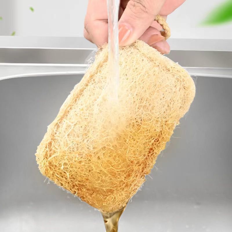 丝瓜络洗碗刷锅丝瓜瓤天然加厚家务厨房耐用不沾油海绵清洁刷神器