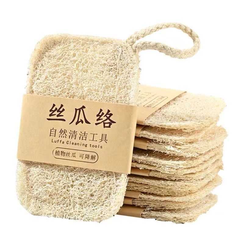 丝瓜络洗碗刷锅丝瓜瓤天然加厚家务厨房耐用不沾油海绵清洁刷神器