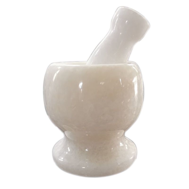 天然大理石捣蒜神器家用手动捣蒜器蒜泥器捣蒜罐压蒜器擂钵蒜臼子