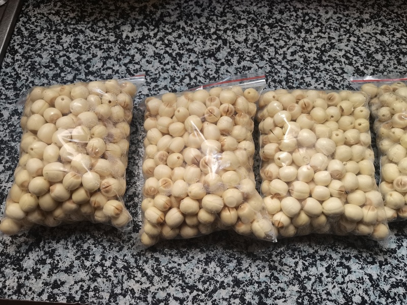 新鲜去心鲜白莲，基地直供，全国发货，可一件代发