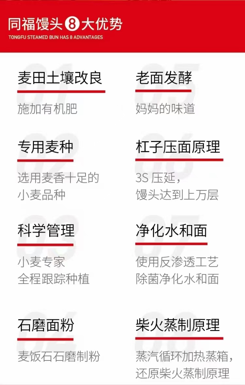 同福大馒头（老面发酵）