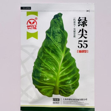 一代杂交尖球甘蓝新品种球色亮绿心叶嫩黄炒食口感脆甜