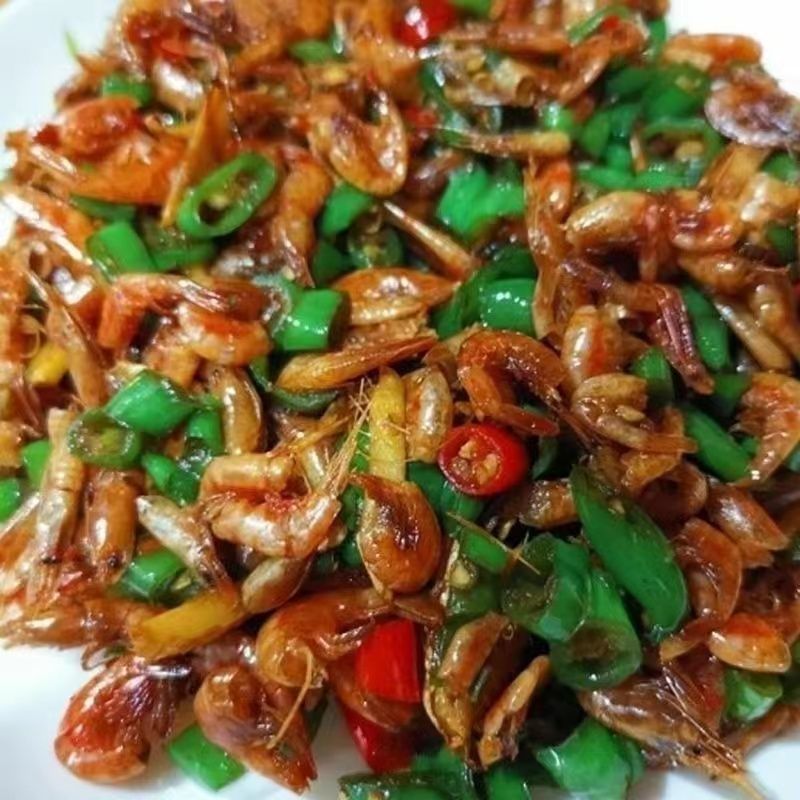 微山湖特产淡水湖小河虾干湖虾干十成干度淡干虾干无盐淡干