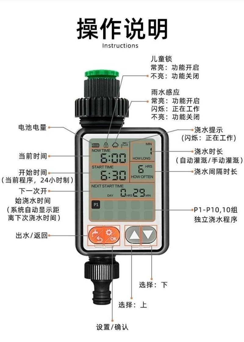 森林盒子新款智能植物墙室内外园林通用型全自动灌溉滴灌套装