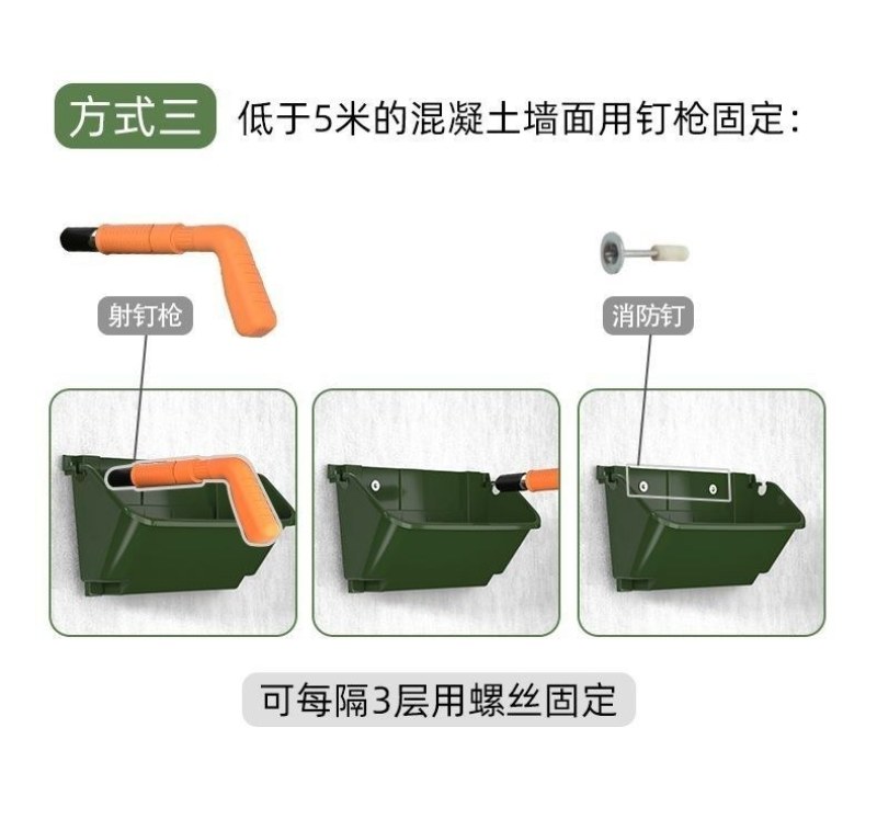 森林盒子多功能简约悬挂自动灌溉植物墙花盆套装绿色家庭阳台